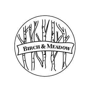 Birch & Meadow Natural High Fat Cocoa Powder, Non-Alkalized, 22/24% Cocoa Butter, Baking (16 Ounce)