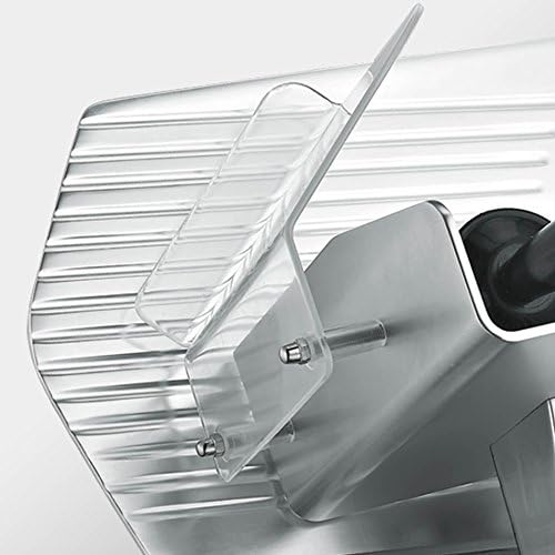 KWS Premium MS-6SS 200w Electric Slicer 7.67-Inch Stainless Steel Blade, Frozen Meat/Deli Meat/Cheese/Food Slicer Low Noises Commercial and Home Use