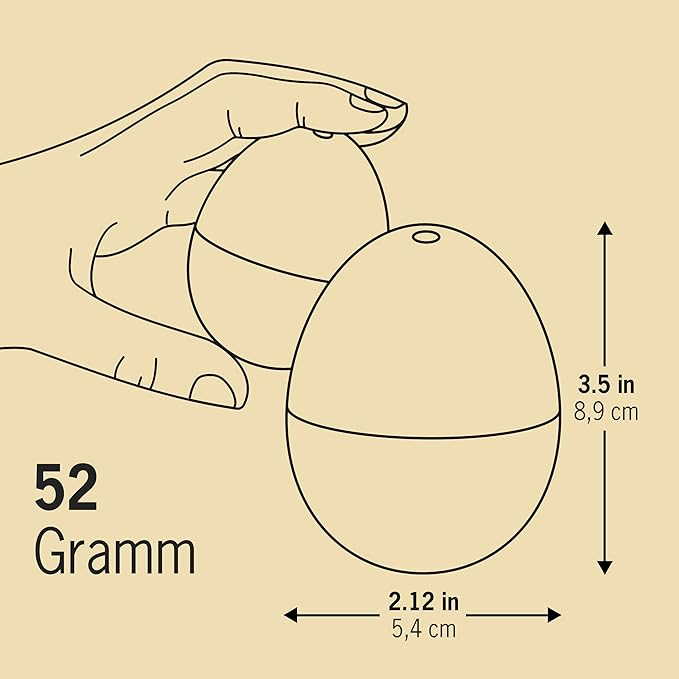 Monkey BeepEgg β Egg Timer for Boiling Eggs β Musical Egg Cooker for Soft, Medium, Hard Boiled Eggs β Food Safe β Singing Floating Egg Timer β Egg Cooker for 3 Levels of Doneness - Brainstream