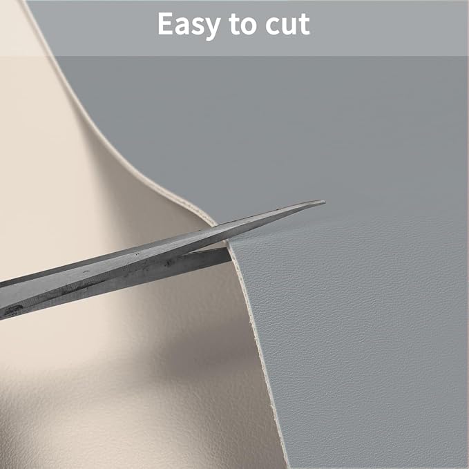 Table Cover Rectangle for Dining Room Table - Can Be Used On Both Sides Waterproof and Easy to Clean Good Flatness Used for Dining Table(Off White+Light Gray 44x96)