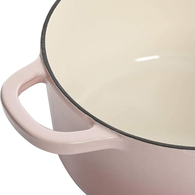 Crock-Pot Artisan Round Enameled Cast Iron Dutch Oven, 5-Quart, Pistachio Green