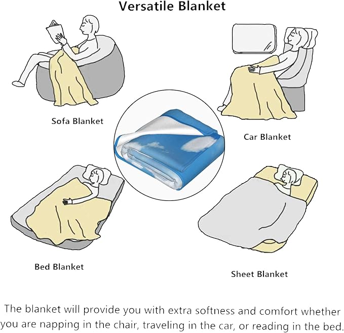 Funny Koala Plush Throw Blanket - Soft, Comfy, Lightweight, Warm, and Fuzzy - Ideal Gift for Men and Boys - Perfect for Couch, Bedroom, Travel, Bed - 80x60 inches