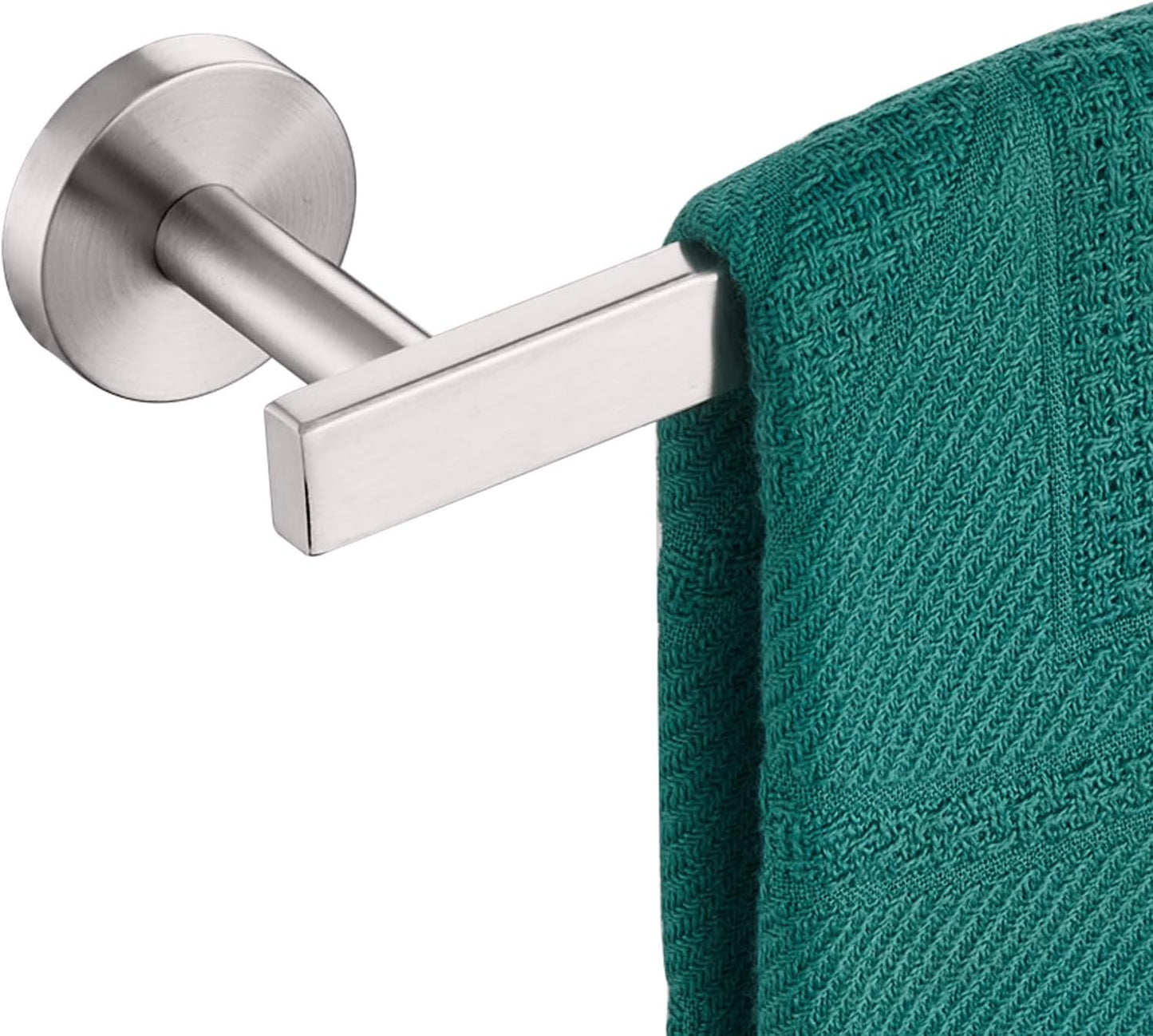 16 Inch Bathroom Towel Bar Bath Towel Rack Kitchen Towel Holder Towel Hanger Wall Mounted SUS304 Stainless Steel Brushed Nickel AN4001BR-L16