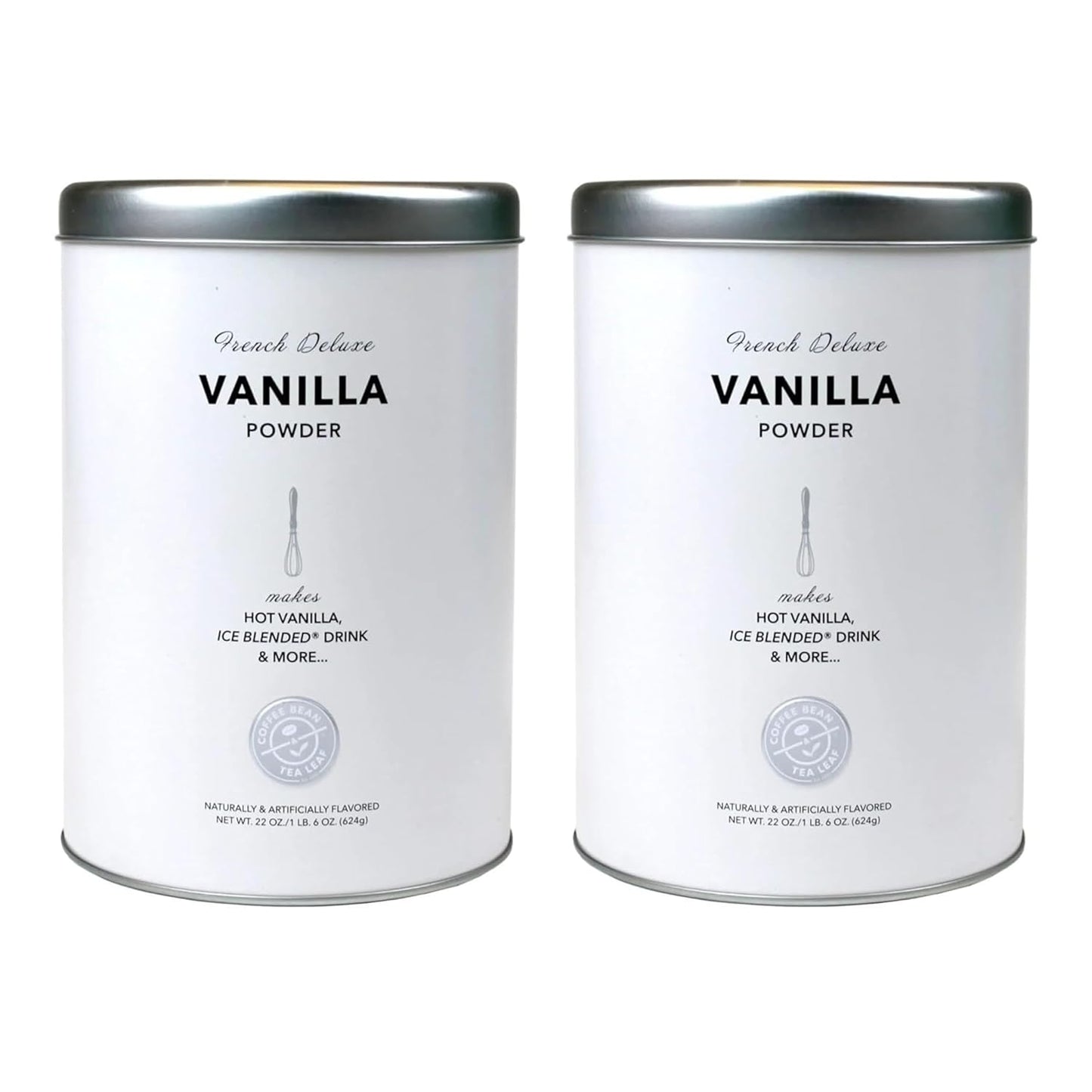 The Coffee Bean & Tea Leaf, French Vanilla Creamer for Coffee, Lattes, Smoothies, Drinks, Baking, 2 Pack