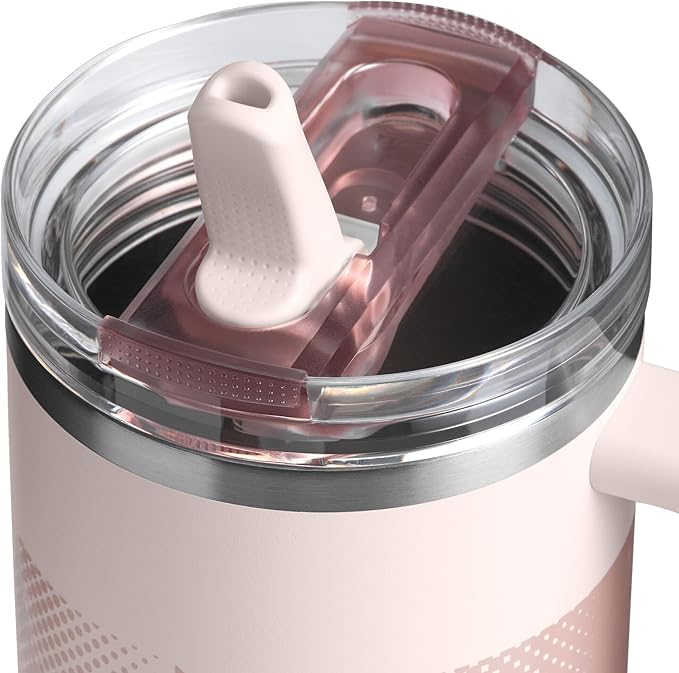 STANLEY Quencher ProTour Flip Straw Tumbler with Leakproof Lid | Built-In Straw & Handle | Cupholder Compatible for Travel | Insulated Stainless Steel Cup | BPA-Free