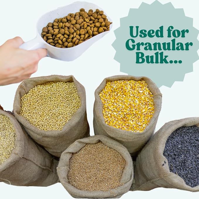 55 mL (55 CC | 1.86 Oz.) Long Handle Scoop for Measuring Coffee, Pet Food, Grains, Protein, Spices and Other Dry Goods (Pack of 1)