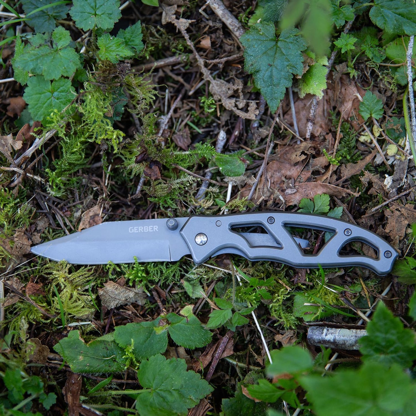 Gerber Gear Paraframe EDC Folding Pocket Knife with Safety Lock for Everyday Carry, Gifts for Men