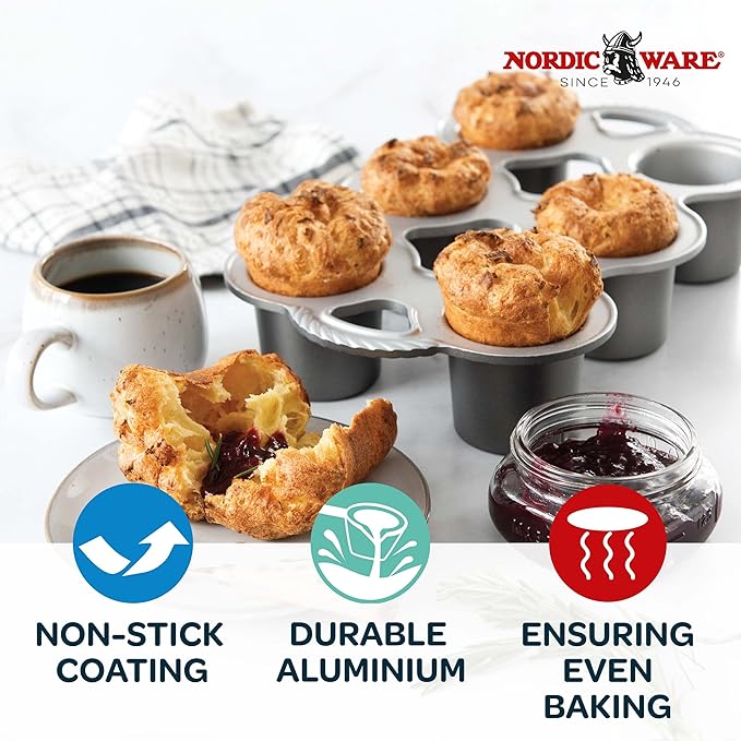 Nordic Ware Grand Popover Pan